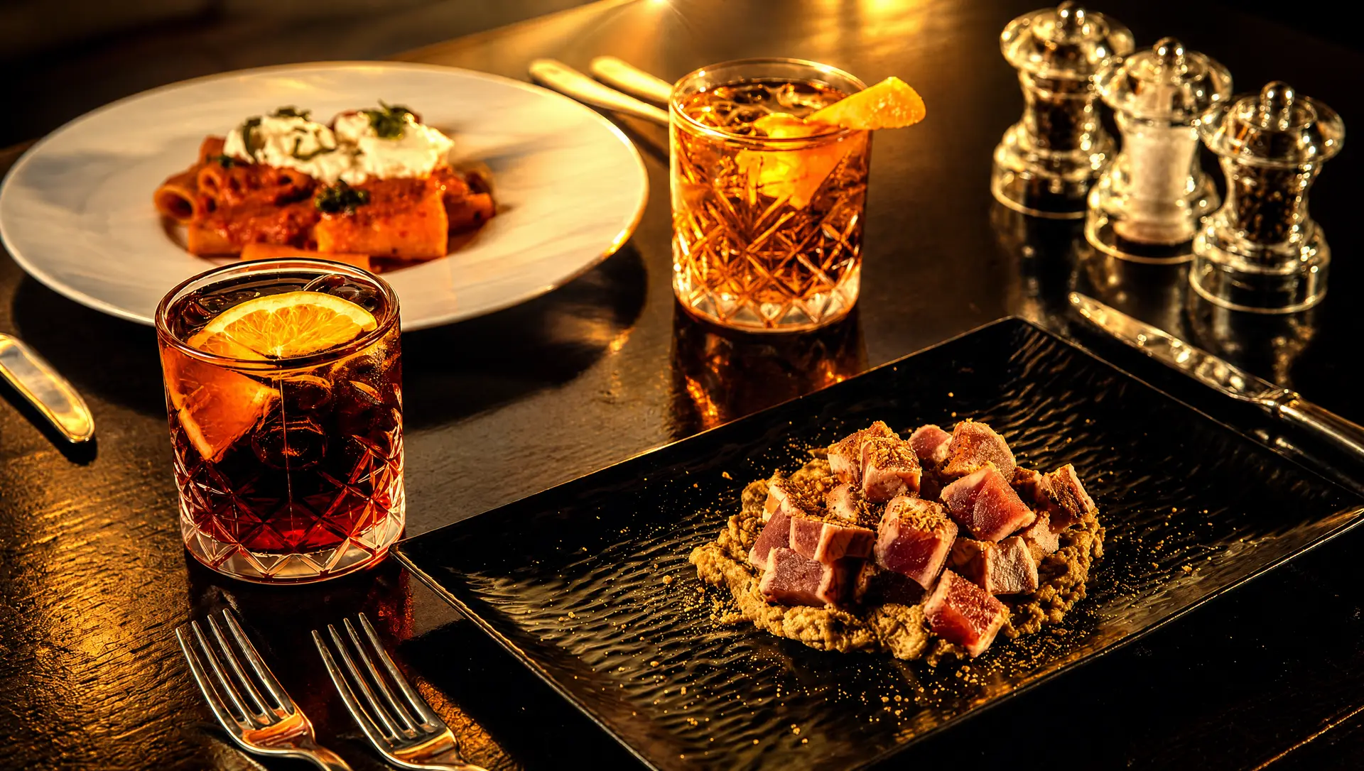 Aperitivo & Cena Cantata @ 55 Milano