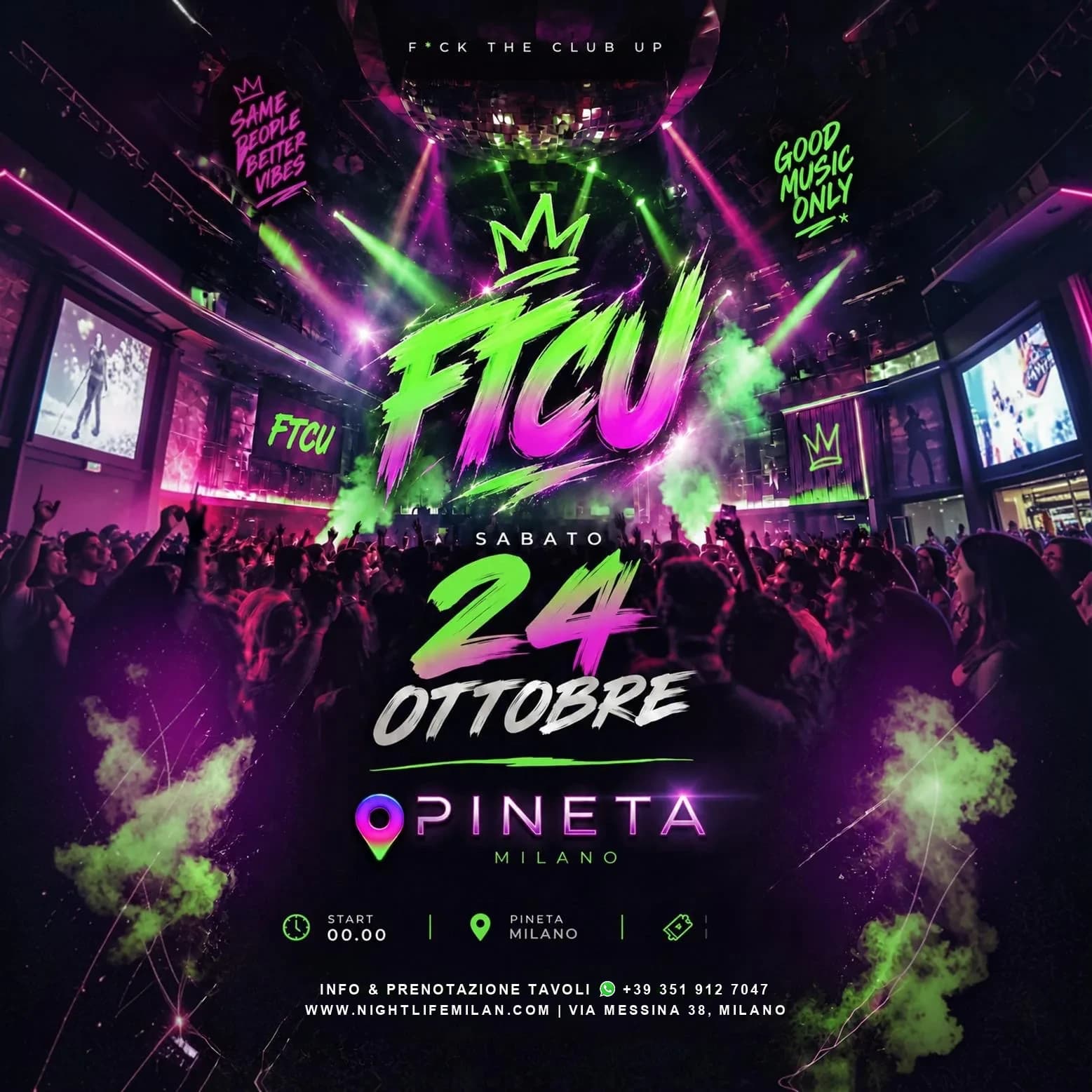 Нова година 2027 Aria Club Milano (Milano): Gala, Club & VIP — Aria Club Milano (Smart Chic / Fashion Urban)