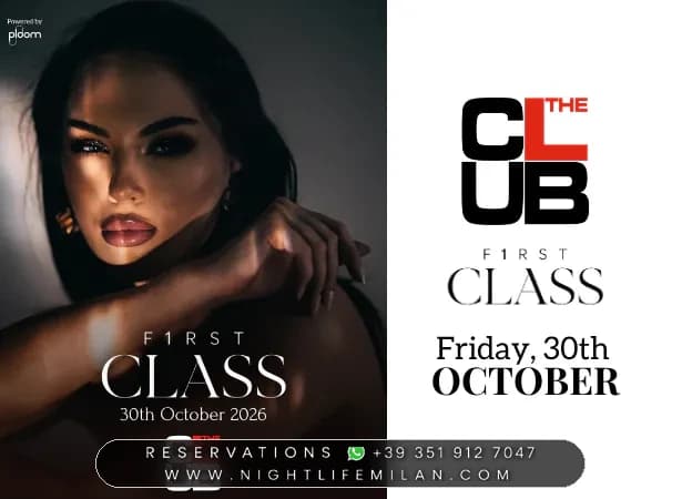 Нова година 2027 The Club Milano (Milano): Gala, Club & VIP — The Club Milano (Smart Chic / Elegant)