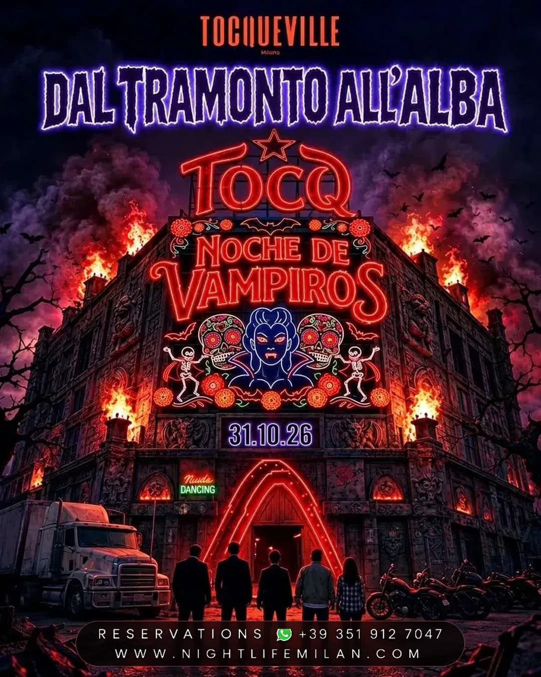 Vecgada vakars 2027 Tocqueville 13 (Milano): Gala, Club & VIP — Oficiālais Pasākuma Plakāts · Tocqueville 13 Vecgada vakars 2027 Tocqueville 13 (Milano): Gala, Club & VIP — Oficiālais Pasākuma Plakāts Tocqueville 13 (Brīvie Viesi, Draugu Kompānijas un Galdiņi (23–38 gadi) · Vakarkleita ar Vizuļiem, Samts un Tumšs Uzvalks)
