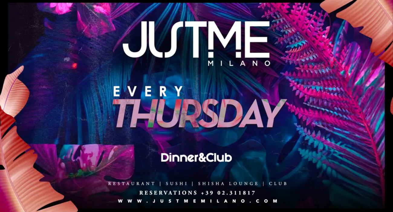 Thursday Night på JustMe Milano — 17. september 2026