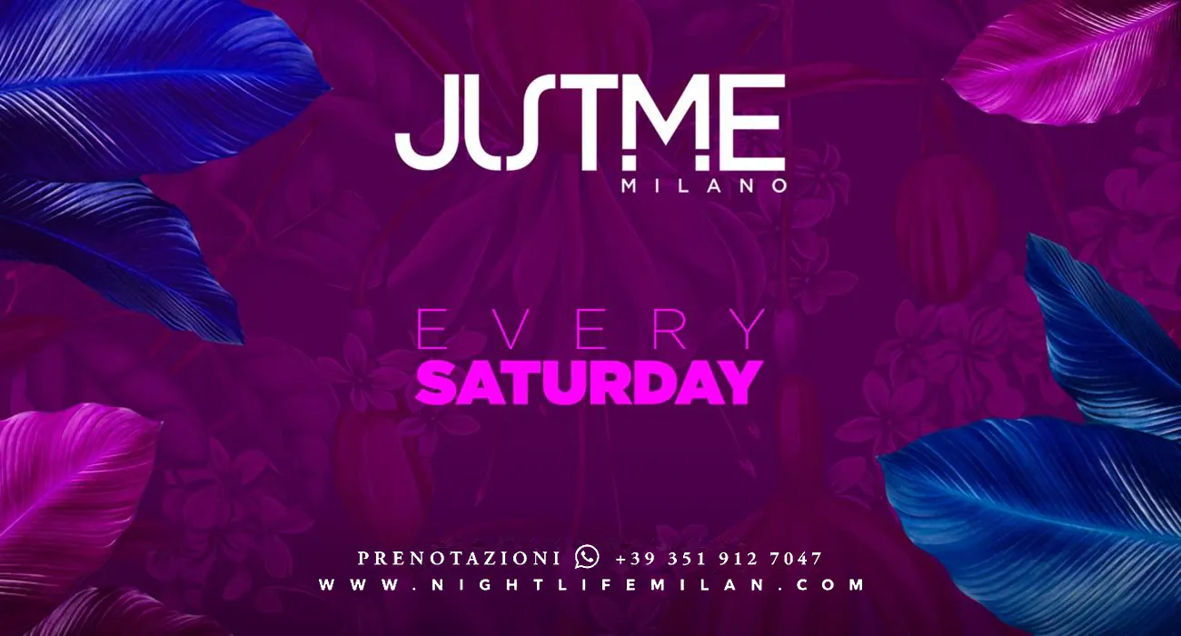 Just Me Milan nightclub Roberto Cavalli design Torre Branca Sempione VIP tables