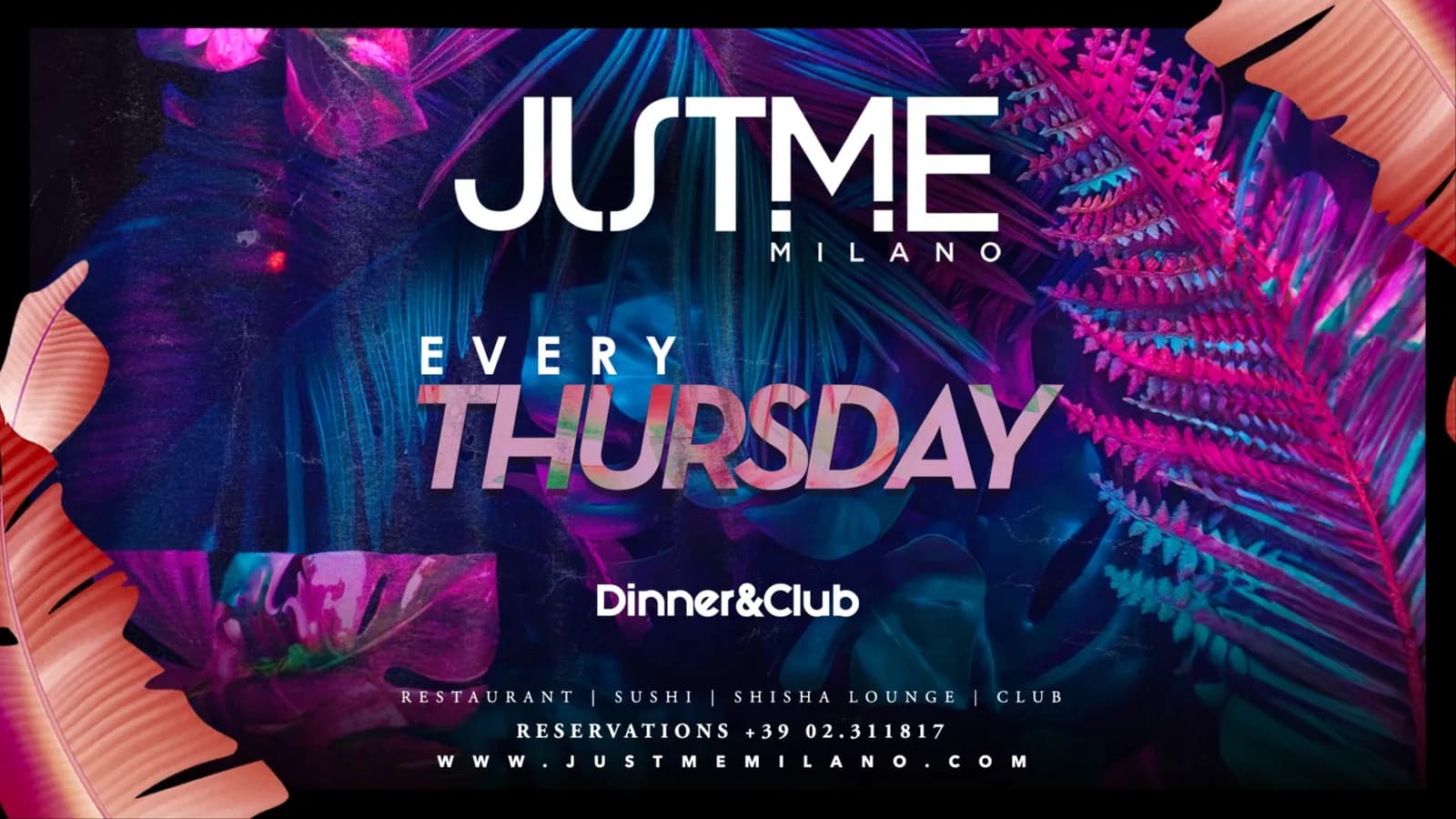 Thursday Night · Justme Milano · Oct 29, 2026