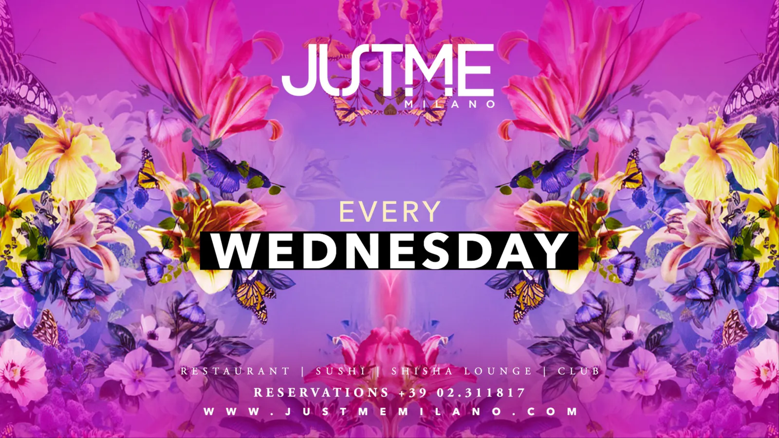 Wednesday Night · Justme Milano · 14. 10. 2026