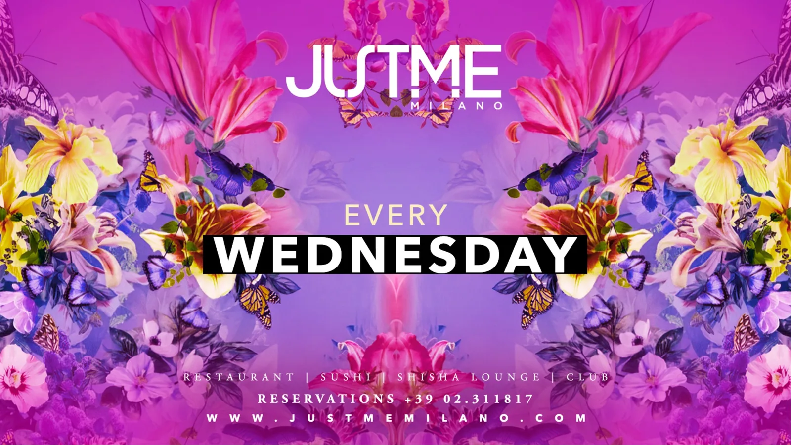 Wednesday Night · Justme Milano · Oct 21, 2026