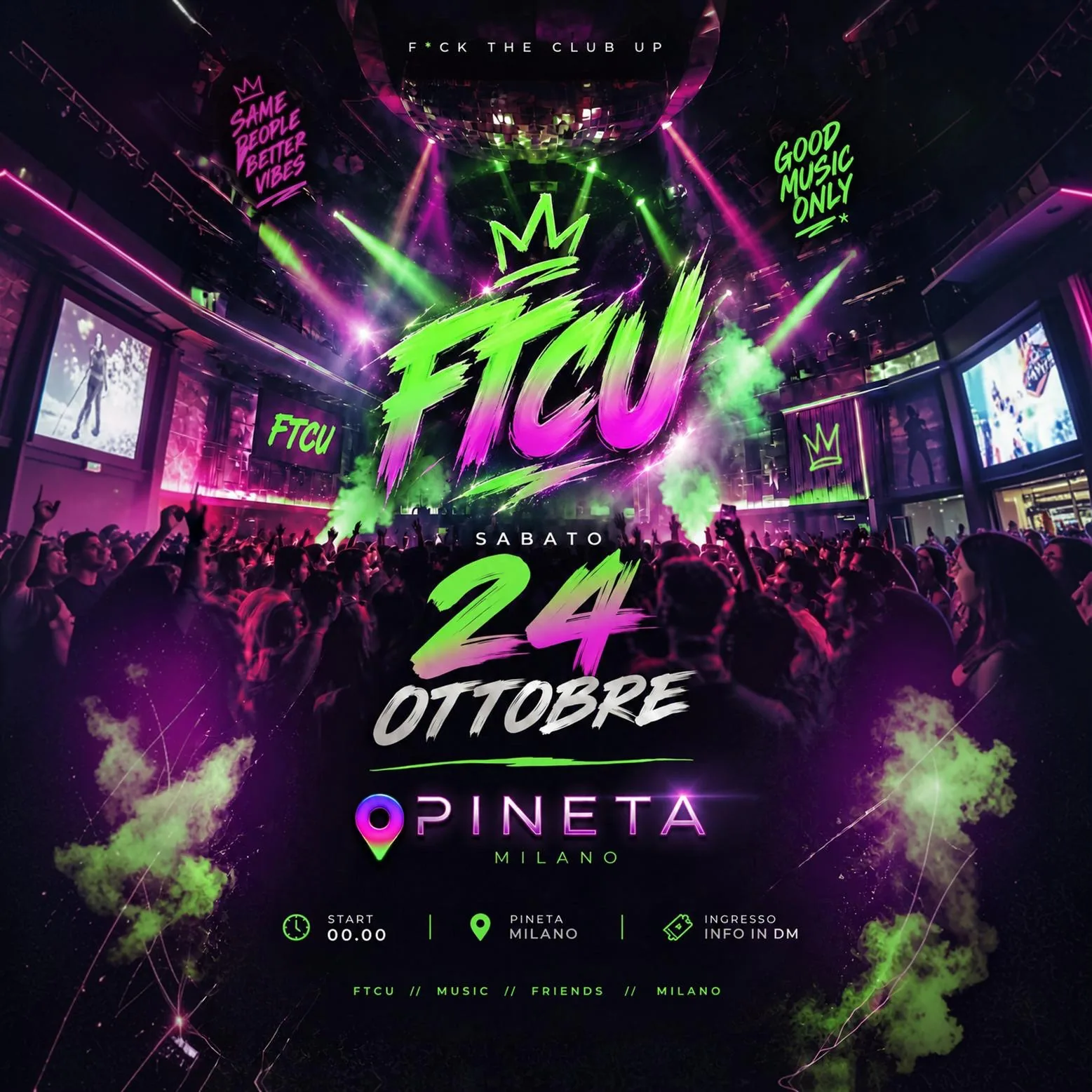 FTCU - same people better music · Pineta Milano