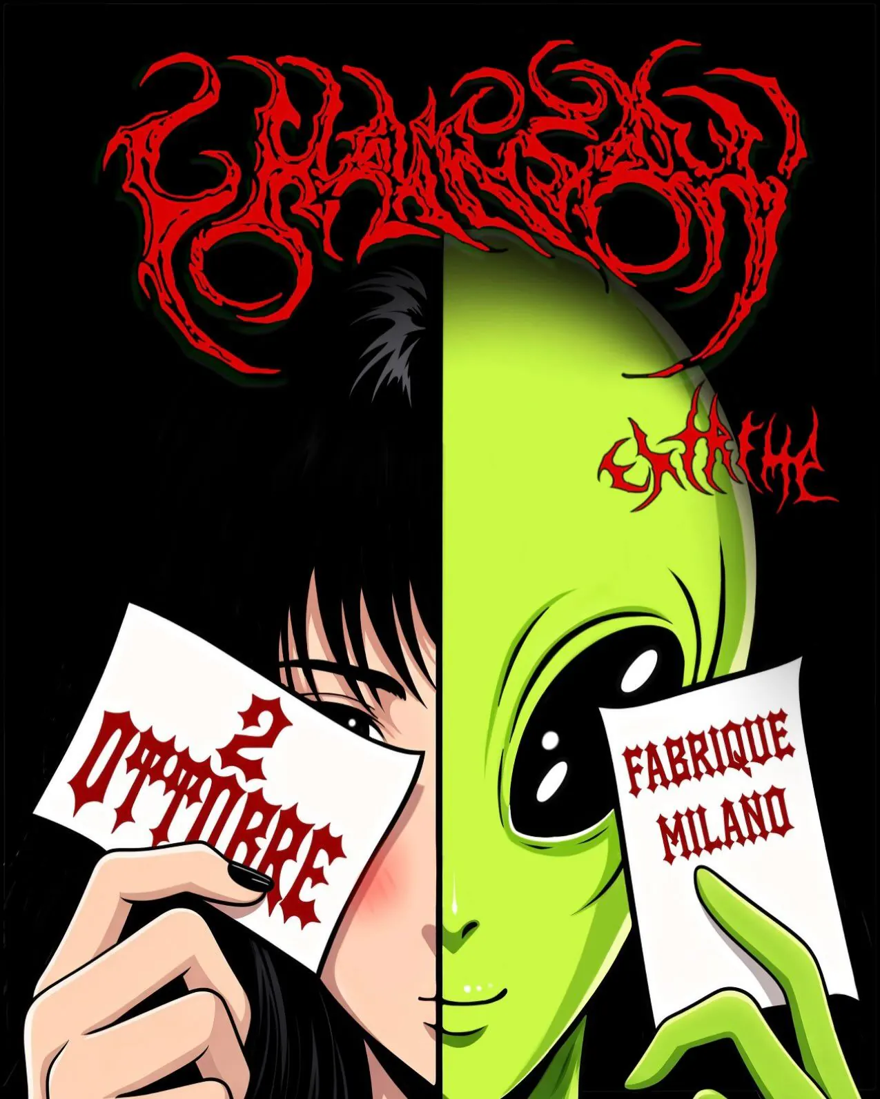 Event artwork: CHAINSAW EXTREME · Fabrique Milano