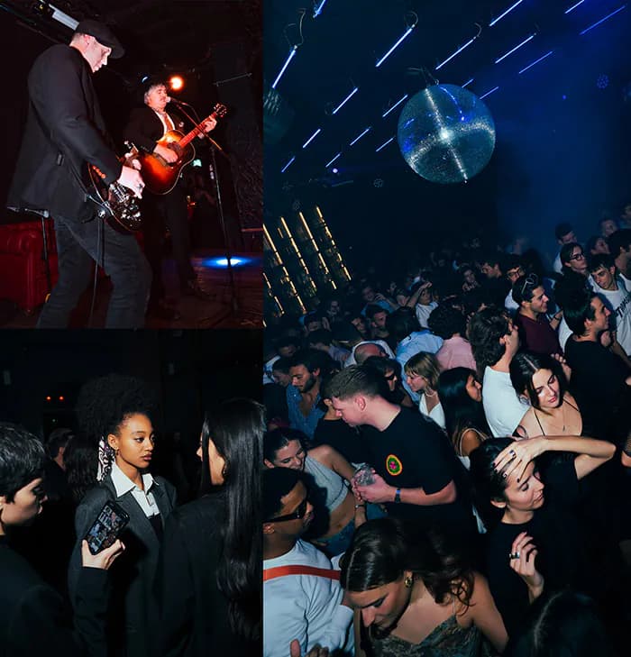 Apollo Club: lidé a barevná světla
