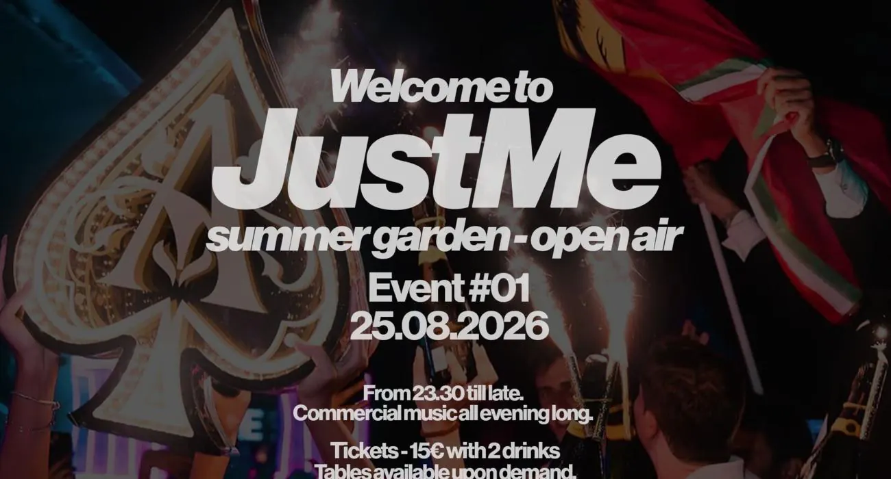 Welcome to Justme Summer Garden-Open Air at JustMe Milano — 25 August 2026