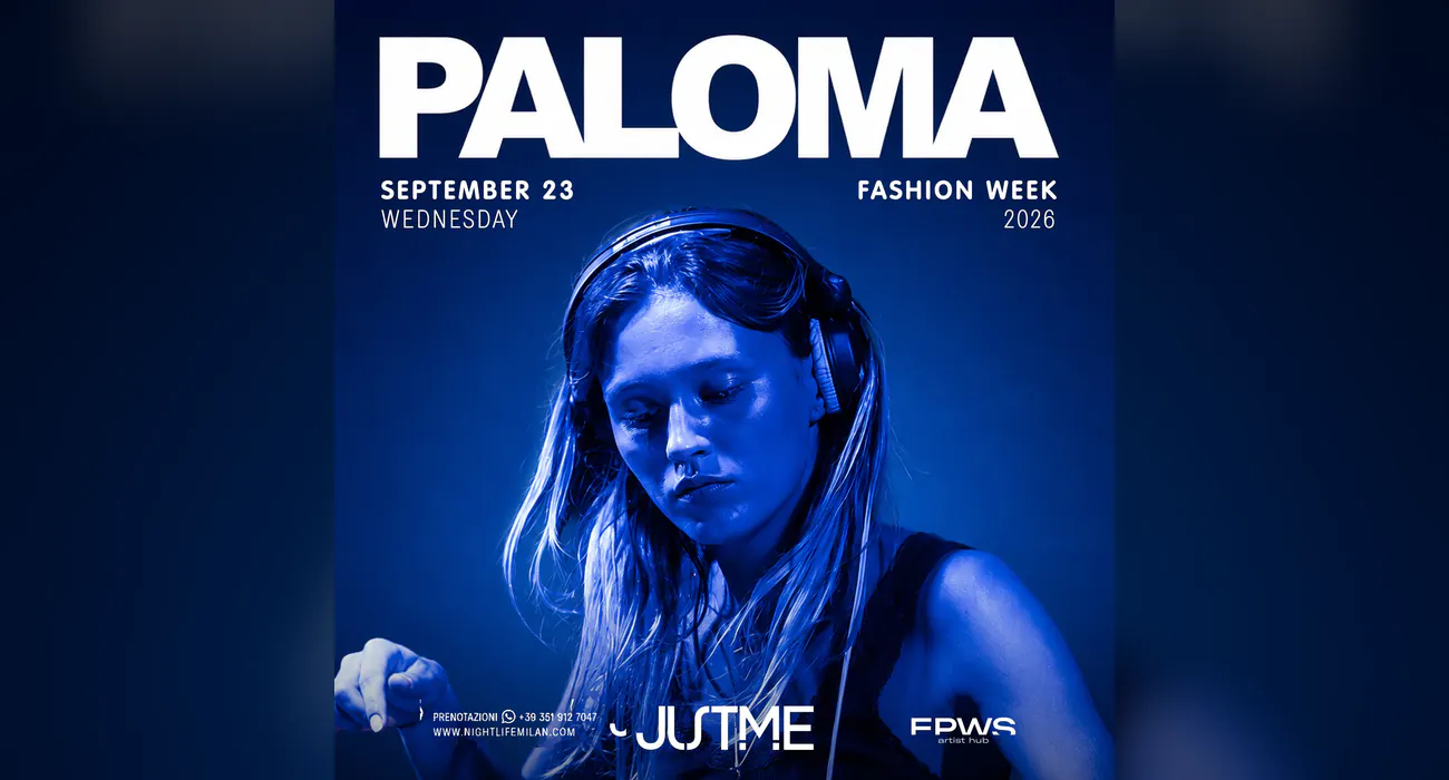 MFW Paloma på JustMe Milano — 23. september 2026