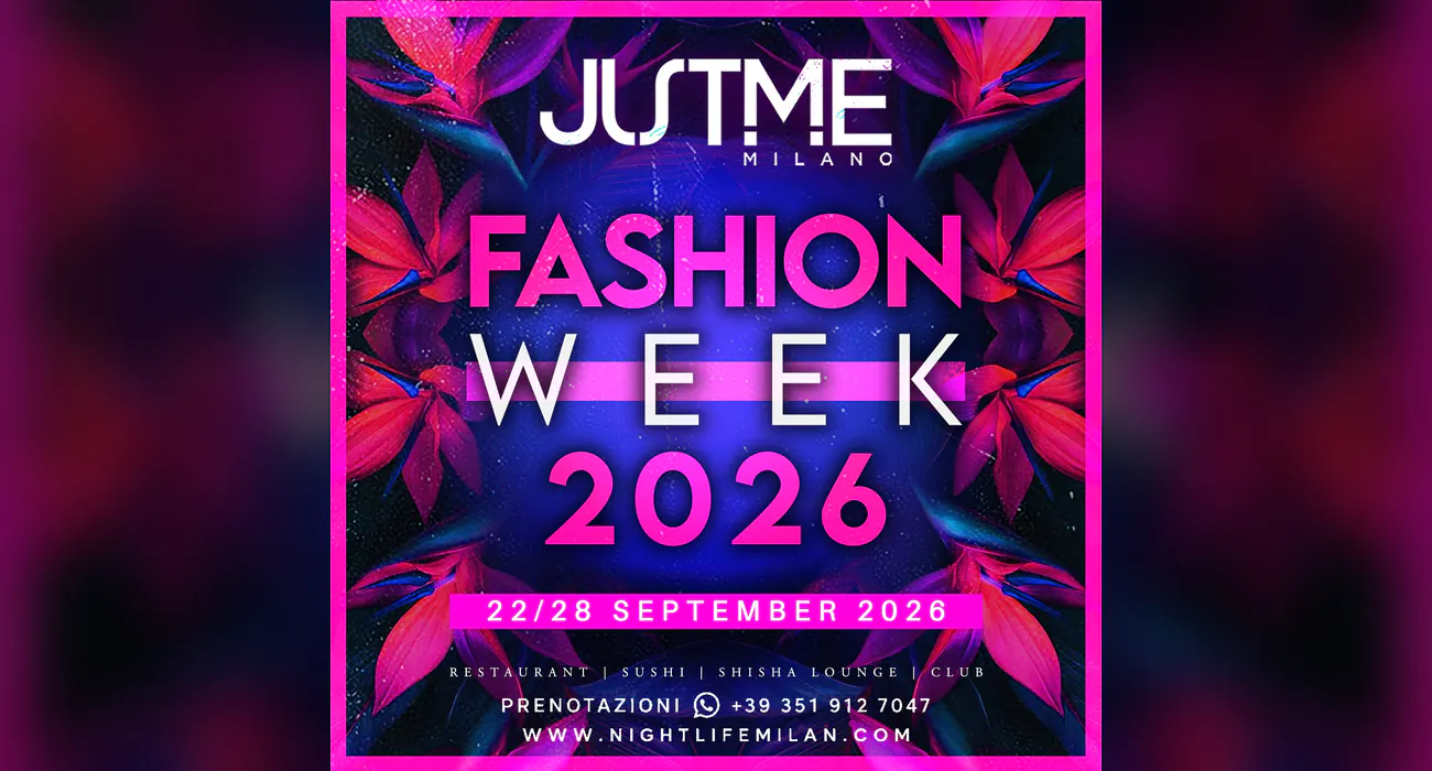 MFW Friday Night på JustMe Milano — 25. september 2026