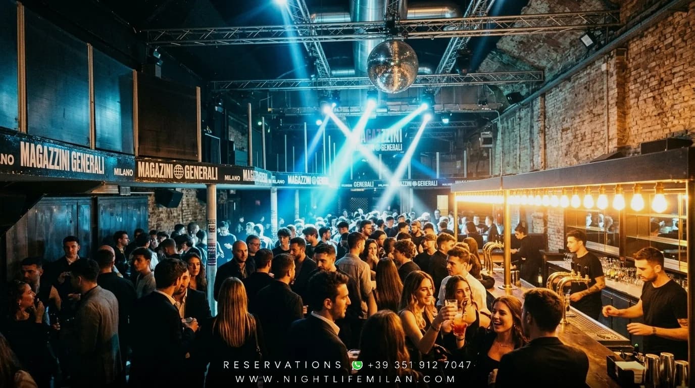 Welcome to Hell — Halloween Night · Magazzini Generali · Welcome to Hell — Halloween Night في Magazzini Generali: التاريخ والبرنامج — جمهور الموضة العالمي وضيوف طاولات VIP (24–40 سنة) | أزياء هالوين الفاخرة وقناع البندقية Welcome to Hell — Halloween Night · Magazzini Generali (Welcome to Hell — Halloween Night في Magazzini Generali: التاريخ والبرنامج) — Magazzini Generali: جمهور الموضة العالمي وضيوف طاولات VIP (24–40 سنة), أزياء هالوين الفاخرة وقناع البندقية (عشاء الغالا والعرض الفني والاستقبال)