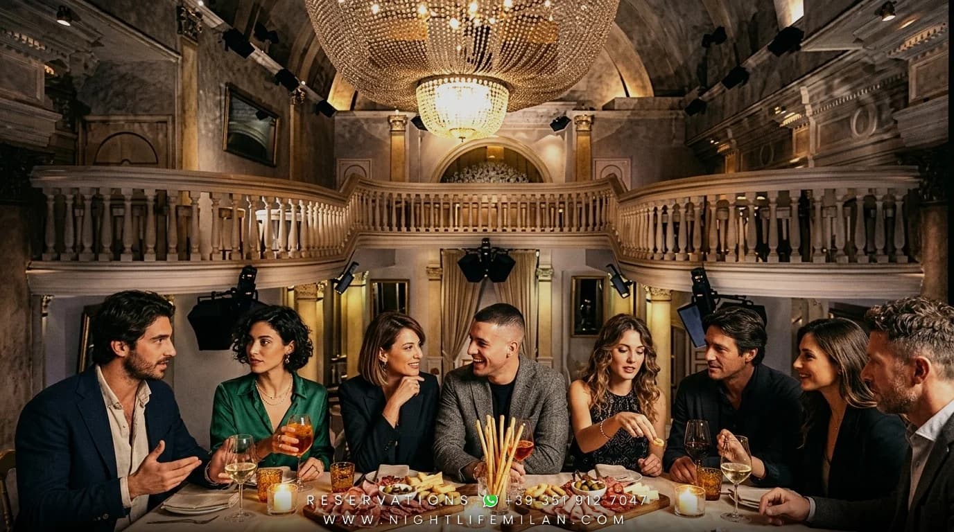 Нова година 2027 Pelledoca Music & Restaurant Milano (Milano): Gala, Club & VIP · After-Dinner Entry (from 23:30) — Сингъл Гости, Приятелски Групи и Социални Маси (23–38 г.) | Вечерна Рокля с Пайети, Кадифе и Тъмен Костюм Нова година 2027 Pelledoca Music & Restaurant Milano (Milano): Gala, Club & VIP (After-Dinner Entry (from 23:30)) — Pelledoca Music & Restaurant Milano: Сингъл Гости, Приятелски Групи и Социални Маси (23–38 г.), Вечерна Рокля с Пайети, Кадифе и Тъмен Костюм (Публика на Дансинга и Вечерен Дрескод)