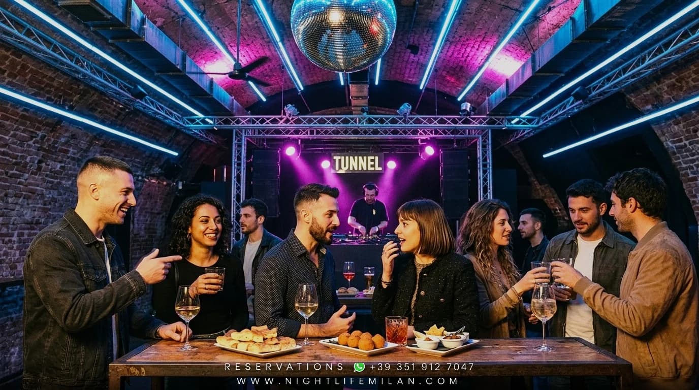 Πρωτοχρονιά 2027 Tunnel Club Milano (Milano): Gala, Club & VIP · Πρωτοχρονιά 2027 — Program & Format — Νέοι Clubbers, Φοιτητές & Λάτρεις της Μουσικής (20–32 ετών) | Σύγχρονο Total Black Techno Στυλ & Δέρμα Πρωτοχρονιά 2027 Tunnel Club Milano (Milano): Gala, Club & VIP (Πρωτοχρονιά 2027 — Program & Format) — Tunnel Club Milano: Νέοι Clubbers, Φοιτητές & Λάτρεις της Μουσικής (20–32 ετών), Σύγχρονο Total Black Techno Στυλ & Δέρμα (Δείπνο Gala, Show & Υποδοχή)
