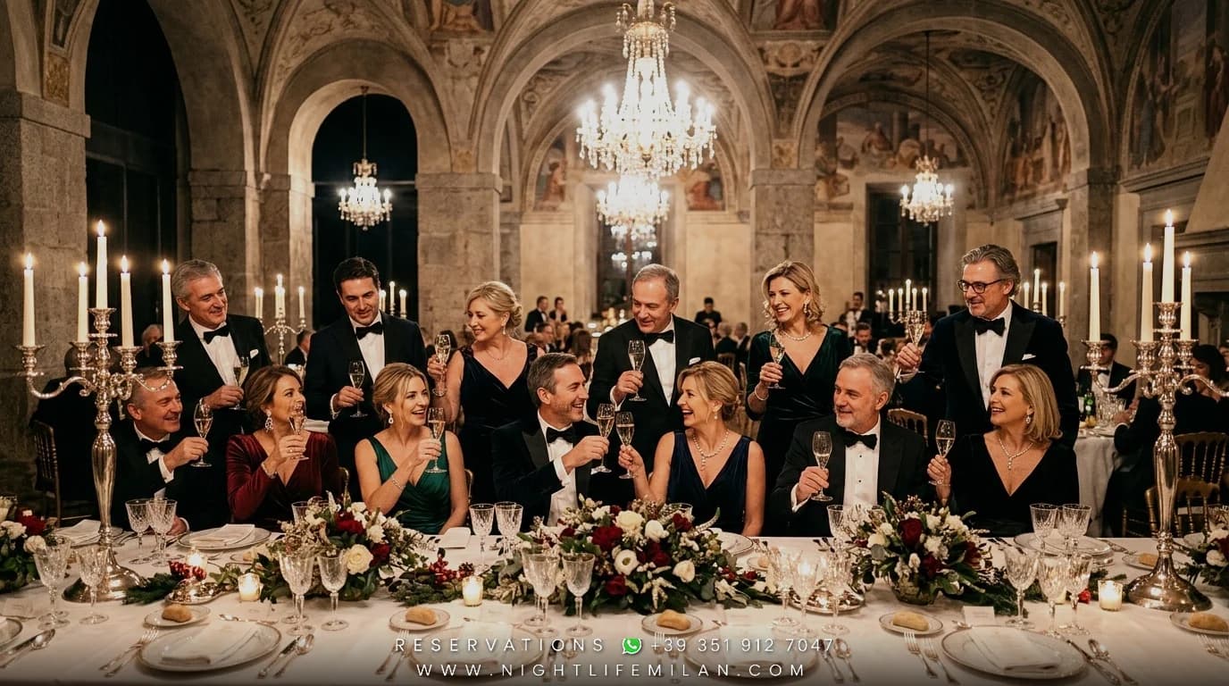 Capodanno al Castello Sforzesco e Piazza Castello Milano 2027 · Capodanno al Castello Sforzesco e Piazza Castello Milano 2027 — Coppie Romantiche & Ospiti VIP (25–45 anni) | Smoking Black Tie, Abito Lungo da Sera & Stile Grande Gatsby Capodanno al Castello Sforzesco e Piazza Castello Milano 2027 (Capodanno al Castello Sforzesco e Piazza Castello Milano 2027) — Piazza Castello, Castello Sforzesco & Parco Sempione: Coppie Romantiche & Ospiti VIP (25–45 anni), Smoking Black Tie, Abito Lungo da Sera & Stile Grande Gatsby (Sala Principale & Atmosfera Reale)