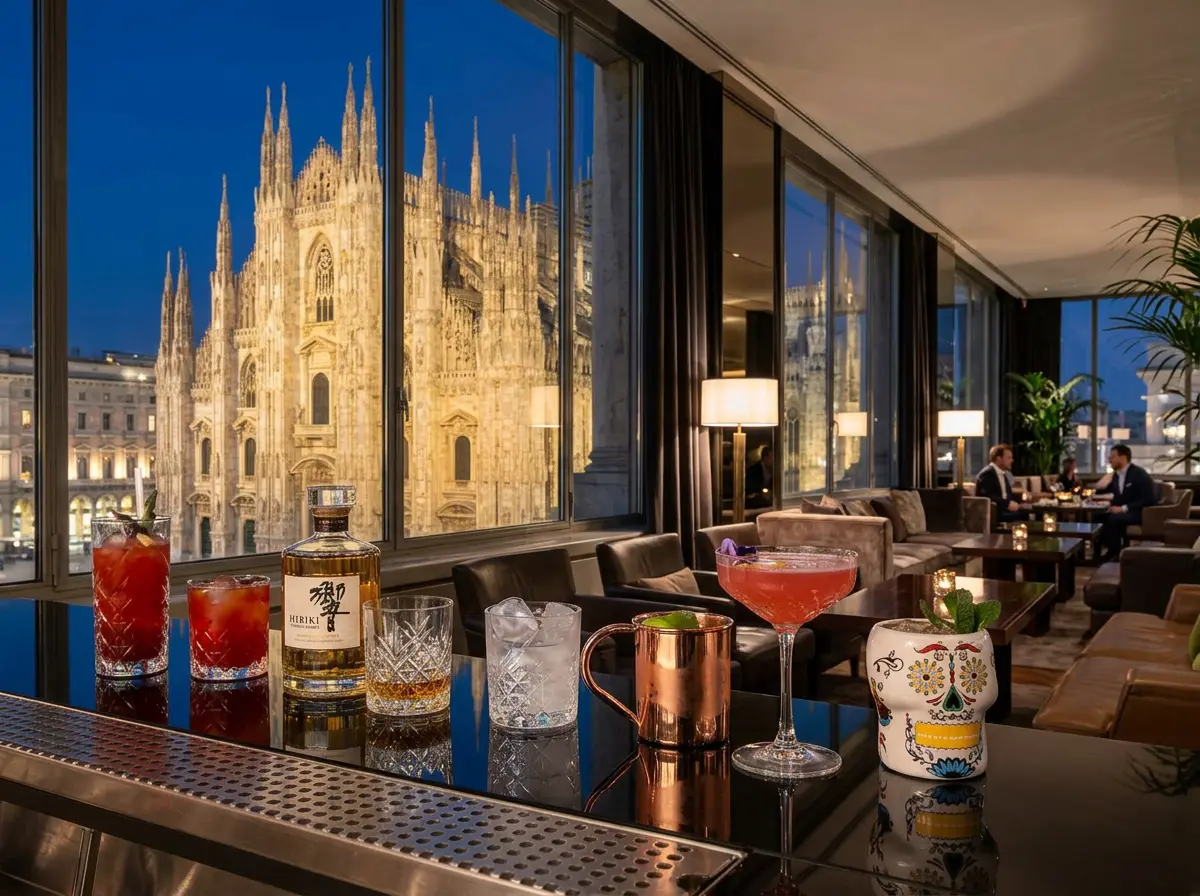 Aperitivo al Tramonto con Vista Duomo