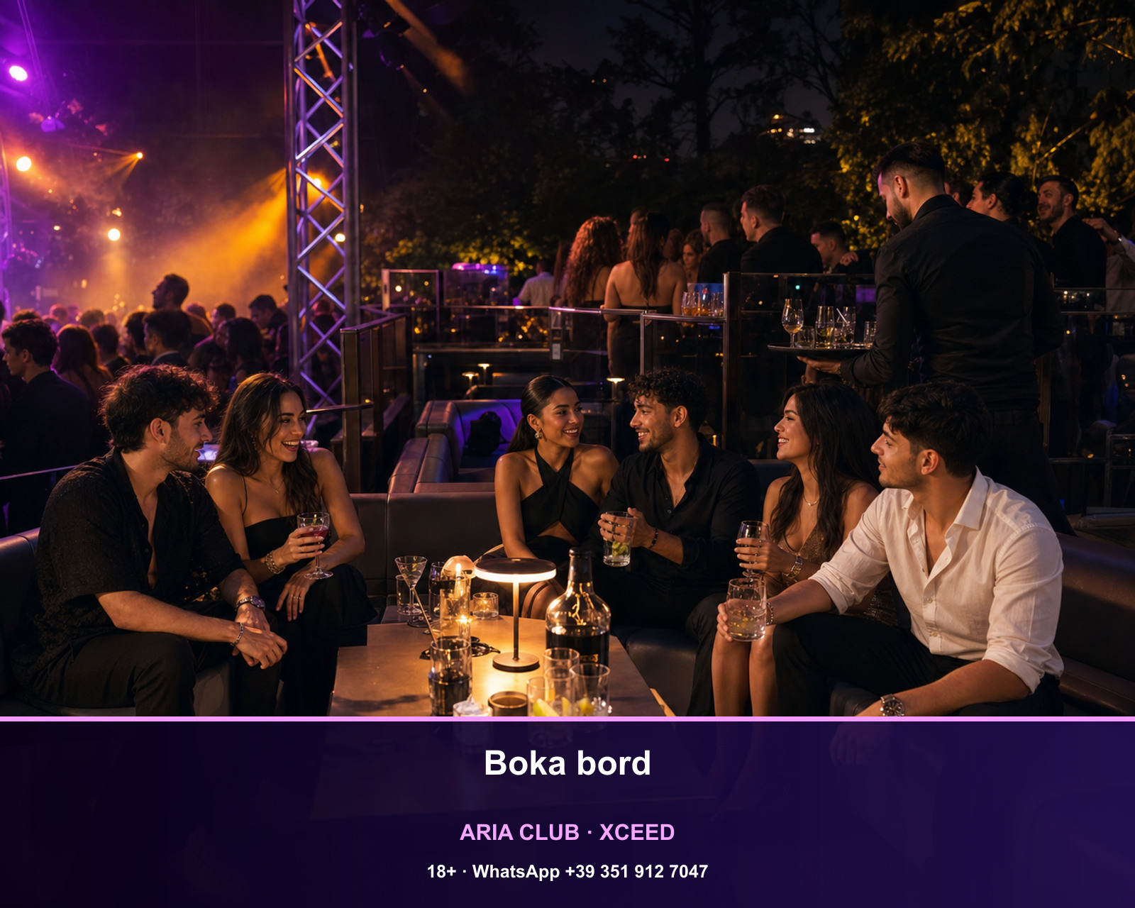 Boka bord · Aria Club Milano