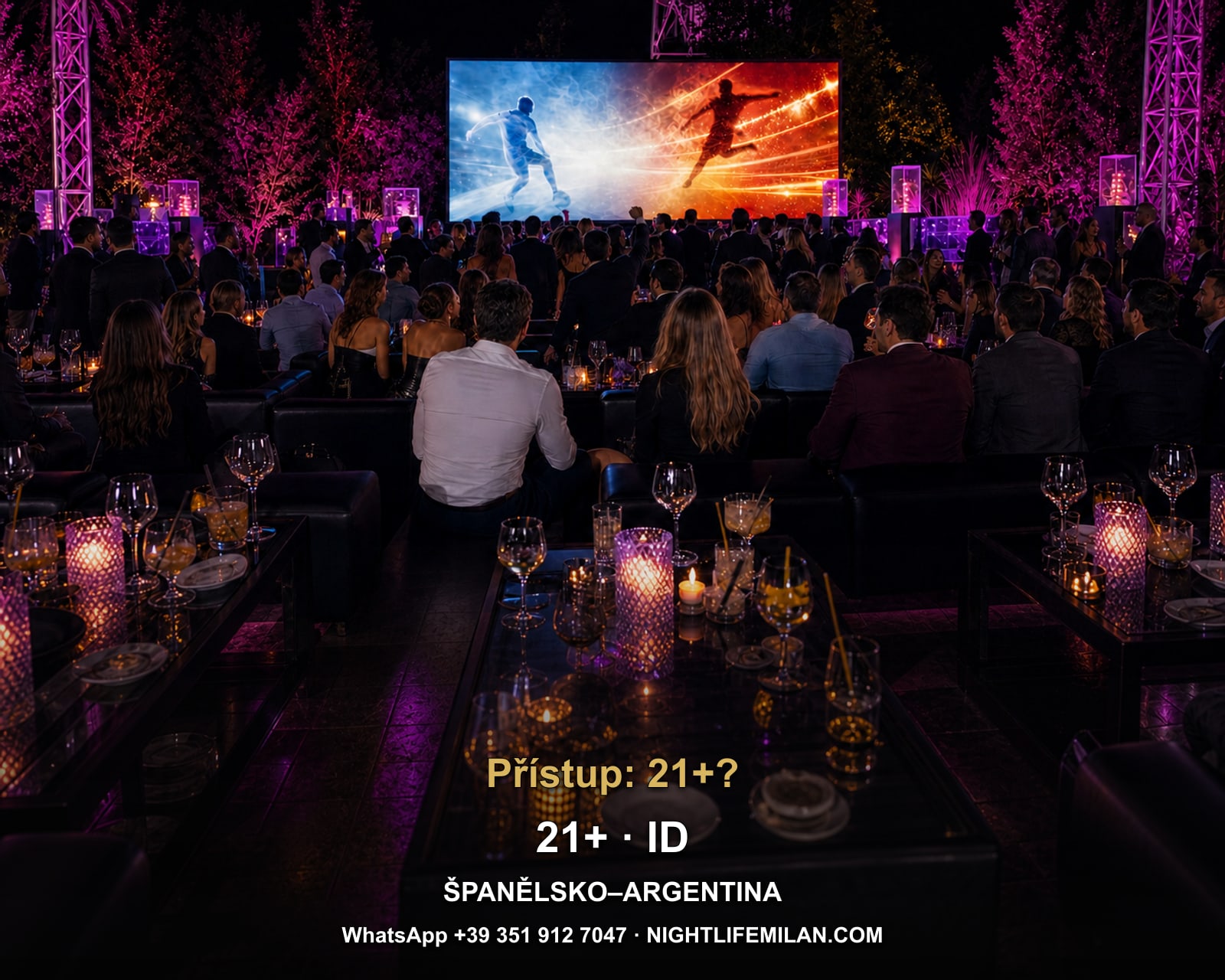 Přístup: 21+?: 21+. ŠPANĚLSKO–ARGENTINA. Just Me Milano.